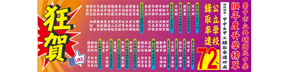114年度會考榜單